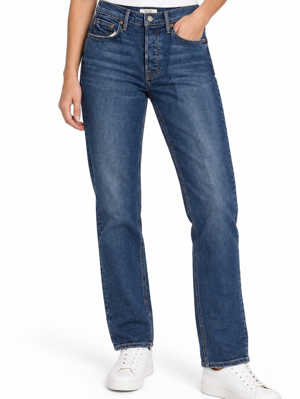GRLFRND Helena Women’s Jeans Size 26 Dark Wash Blue Straight Leg Denim